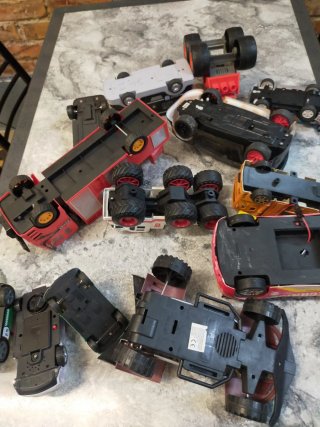 Lote de coches de juguete para piezas
