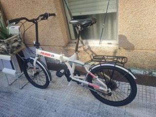 Bicicleta pieghevole in alluminio da 20 pollici