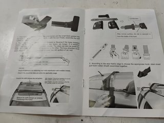 Barras portaequipajes universales VEVOR