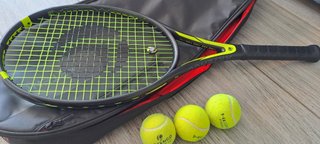 Kit raqueta Artengo + 3 pelotas + bolsa transporte