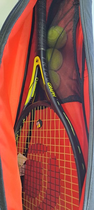 Kit raqueta Artengo + 3 pelotas + bolsa transporte