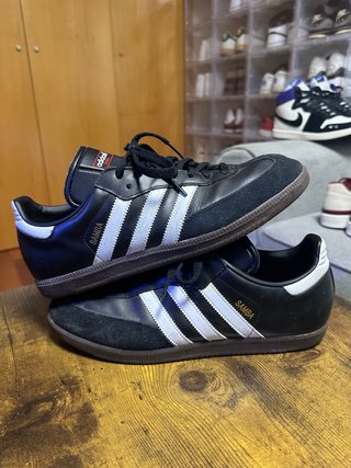 Adidas Samba Talla 44 Negro Blanco Originales