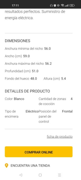 VIDRIO WHIRLPOOL WL-B4560-NE-W 60cm