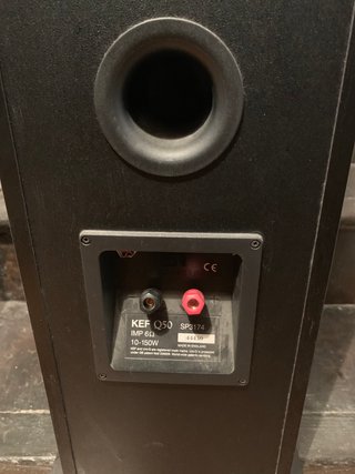 KEF Q50 SP3174 Altavoces Pie Negro (Par)