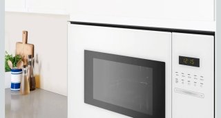 Microondas Balay Cristal Blanco