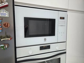 Microondas Balay Cristal Blanco