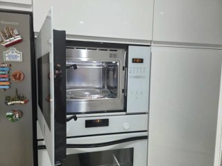Microondas Balay Cristal Blanco