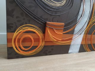 Cuadro abstracto moderno