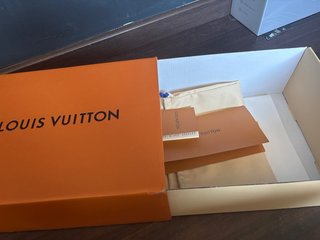 Louis Vuitton Gris/Blanco Talla 45