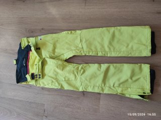 Conjunto esquí 8-9 años azul y amarillo