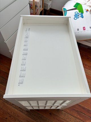 Cambiador Bebé Gulliver Ikea Blanco
