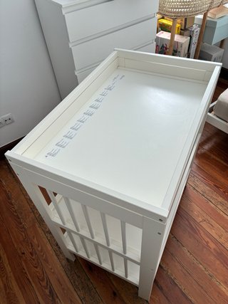 Cambiador Bebé Gulliver Ikea Blanco