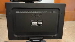 Pantalla Acer AL1916W 19 Plata/Negro