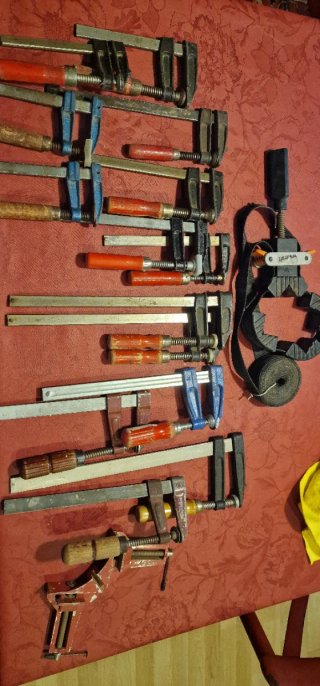 Lote sargentos carpintería