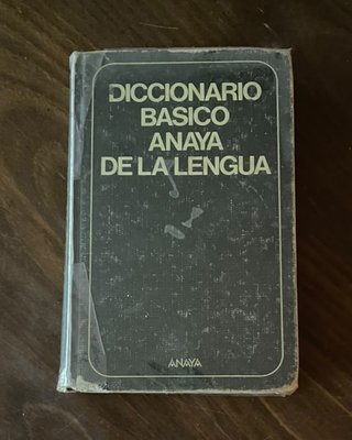 Diccionario Básico Anaya de la Lengua - Vintage EG