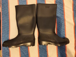 Botas de agua Dunlop unisex negras