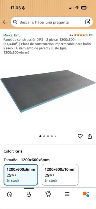 Panel construcción XPS
