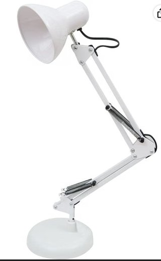 Flexo de escritorio blanco