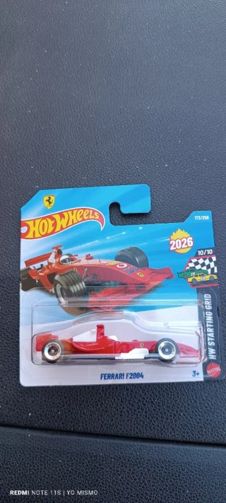 Hot Wheels Ferrari F2004 HW Starting Grid
