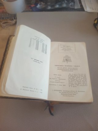 MISAL ANTIGUO EN ESPAÑOL LATIN