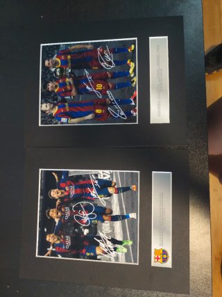 Cuadros FC Barcelona Firmados