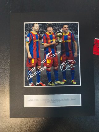 Cuadros FC Barcelona Firmados