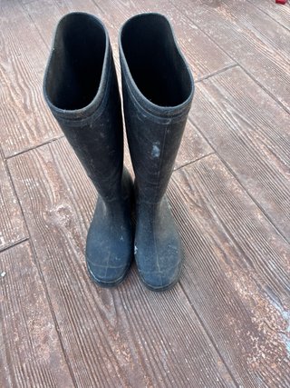 Botas de agua negras