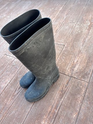 Botas de agua negras