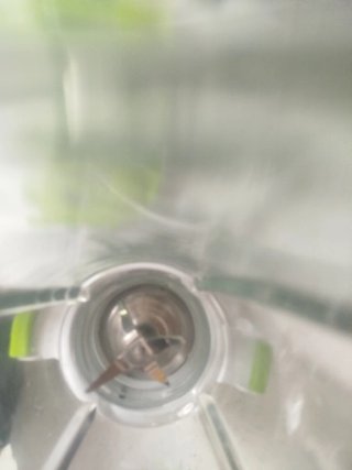 Frullatore bianco e verde