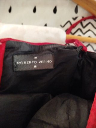 Vestido de fiesta burdeos