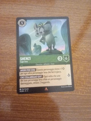 Shenzi - Capo Iena Rare 91/204 Disney Lorcana