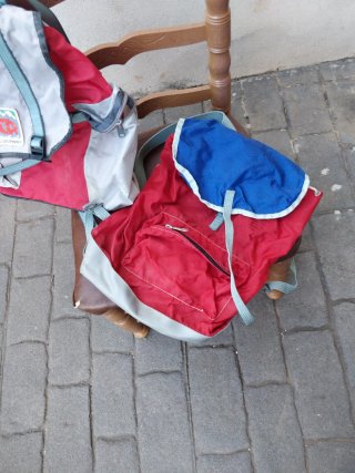 2 Mochilas CUSPORT niño camping senderismo.