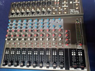 Mesa de mezclas T.Mix 1402 USB 8 canales