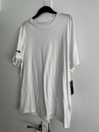 Camiseta Nike Blanca Básica Talla XL NUEVA