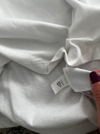 Camiseta Nike Blanca Básica Talla XL NUEVA