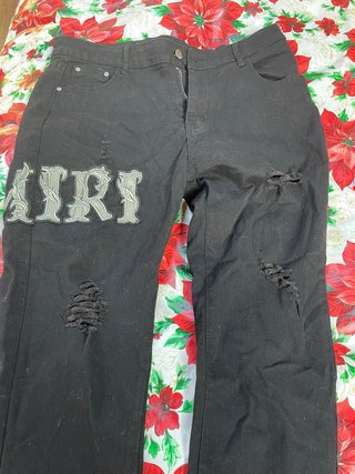 Jeans Amiri neri Taglia XL