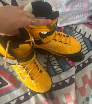 Patines Oxelo Amarillos talla 35 a la 38