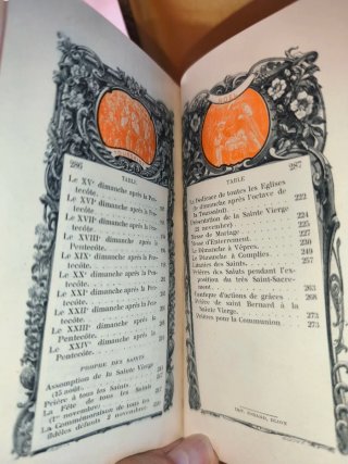 Antiguo Misal Romano francés 1912 estuche original