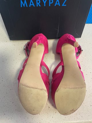 Tacones Marypaz Fucsia Talla 38