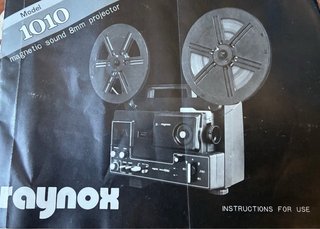 Proyector Super 8 mm Raynox