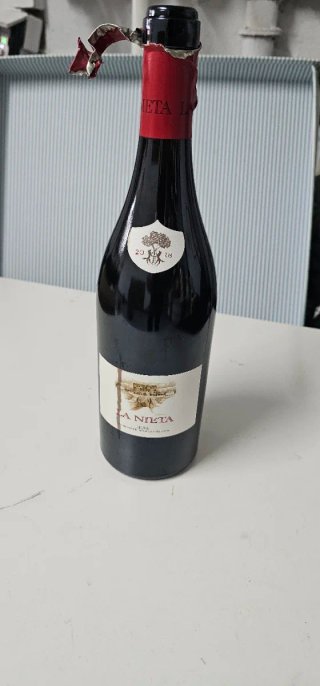 Botella vacía Bollinger Rosé con caja
