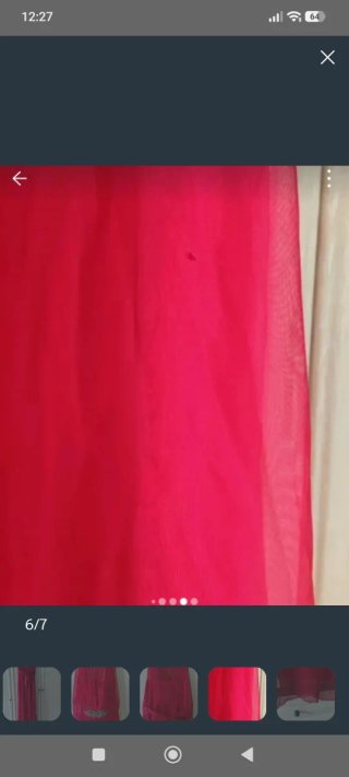 Vestido largo rojo con pedrería