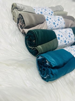 Hijabs de tela lecra