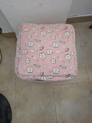 Cojín-cama para gato con almohada