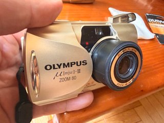 Olympus mju II Zoom 80. Como nueva.