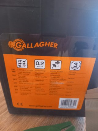 Pastor Eléctrico Gallagher Power Master 9v