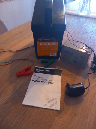 Pastor Eléctrico Gallagher Power Master 9v