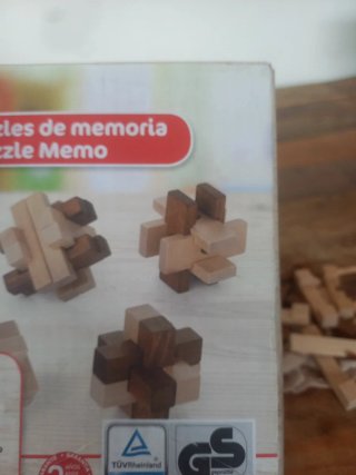 Puzzle de madera Playtive 3D +6 años