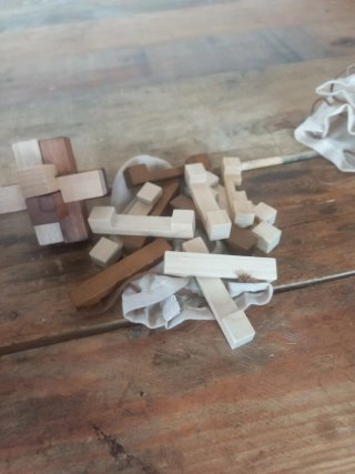 Puzzle de madera Playtive 3D +6 años