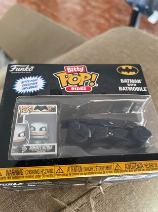 Funko Bitty Pop! Rides Batman con Batmobile